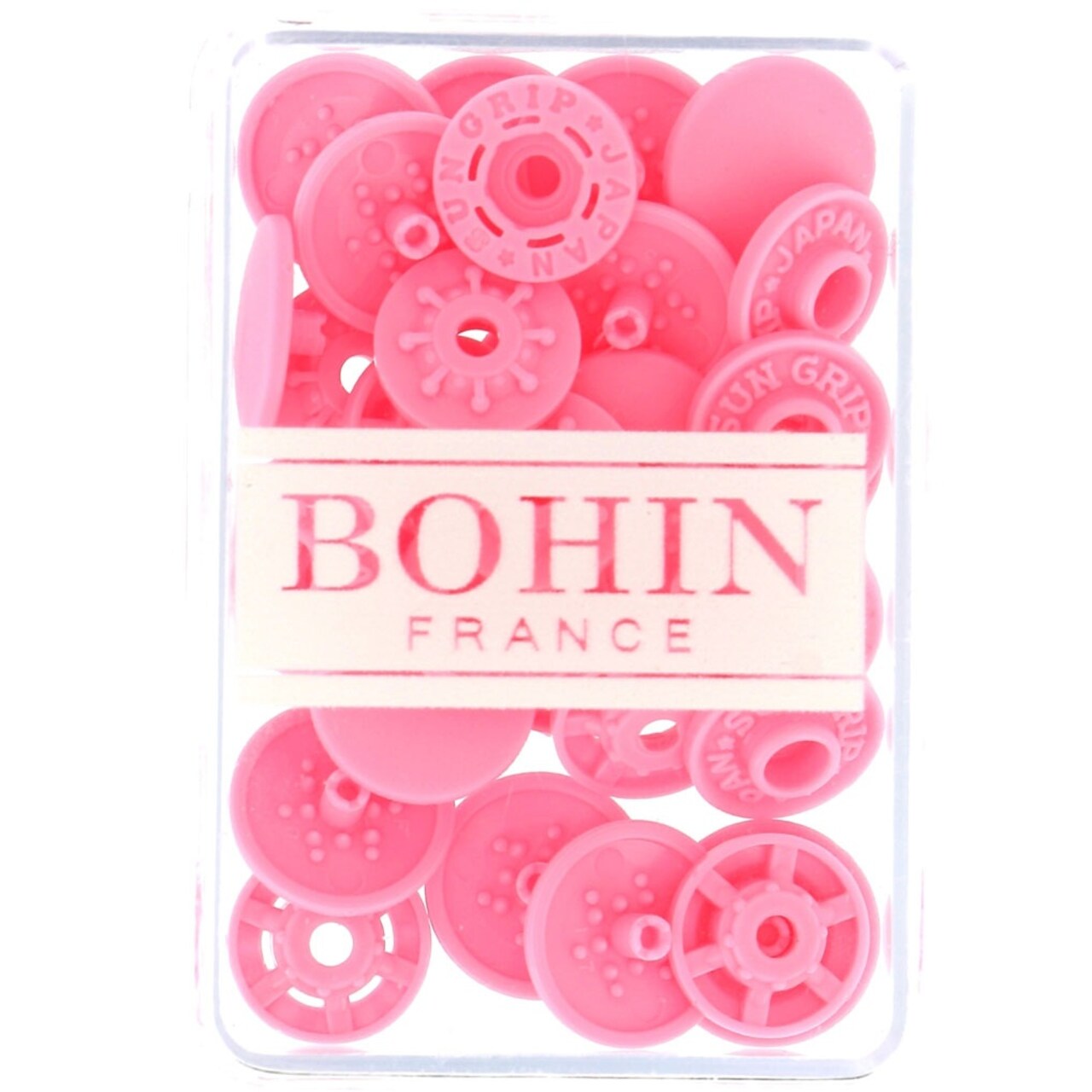 Bohin Finger Snap Fasteners 13mm (1/2) 8 Sets
